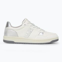 Buty damskie Napapijri NP0A4IJV. Białe buty trekkingowe Napapijri, bez wzorów, bez zapięcia, trekkingowe. Za 259.99 zł.