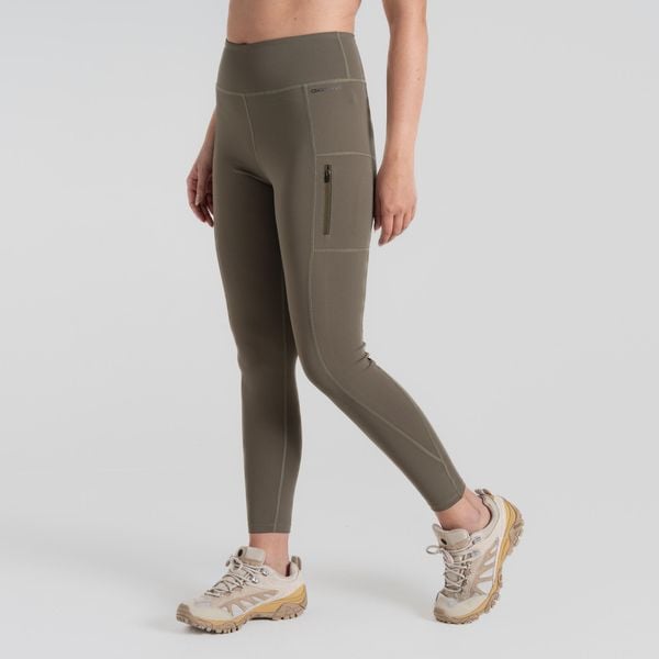 Legginsy damskie Craghoppers NosiLife Adeena. Zielone legginsy Craghoppers, bez wzorów, sportowe. Za 264.99 zł.