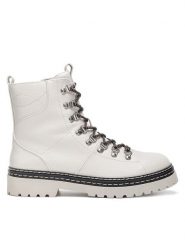 Jenny Fairy Trzewiki HY69790-1 Beżowy. Brązowe botki Jenny Fairy, bez wzorów, z materiału, bez obcasa, na płaskiej podeszwie, bez zapięcia. Za 129.99 zł.