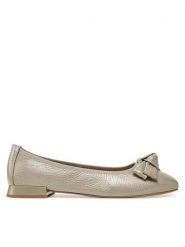 Caprice Baleriny 9-22105-42 Szary. Szare baleriny Caprice, bez wzorów, ze skóry, bez obcasa, bez zapięcia. Za 303.99 zł.