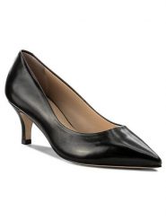 Solo Femme Szpilki 48901-02-A19/E45-04-00 Czarny. Czarne szpilki Solo Femme, bez wzorów, ze skóry, bez obcasa, na szpilce, bez zapięcia. Za 339.99 zł.