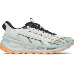 Buty trailowe Under Armour Explor. Białe buty do biegania Under Armour, bez wzorów, bez zapięcia, do biegania. Za 652.50 zł.