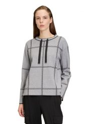 Betty Barclay Sweter w kolorze szarym rozmiar: 46. Szare swetry Betty Barclay, bez wzorów, ze splotem, bez ramiączek. Za 100.52 zł.