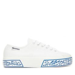 Tenisówki Superga. Białe trampki Superga, bez wzorów, bez zapięcia. Za 289.99 zł.
