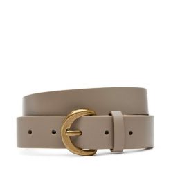 Pasek Damski Calvin Klein Jeans. Brązowe paski Calvin Klein Jeans, bez wzorów, z jeansu, casualowe. Za 219.99 zł.