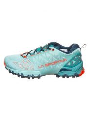 LA SPORTIVA Buty "Bushido II" w kolorze turkusowym do biegania rozmiar: 38. Niebieskie buty do biegania La Sportiva, bez wzorów, z materiału, bez zapięcia, do biegania. Za 463.38 zł.
