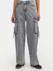 JJXX Jeansy Tokyo 12267831 Szary Wide Leg. Szare jeansy JJXX, bez wzorów, z bawełny. Za 129.99 zł.