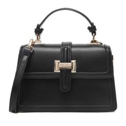 Torebka Nine West. Czarne torebki klasyczne Nine West, bez wzorów, klasyczne, bez dodatków. Za 329.99 zł.