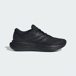 Buty RUNFALCON 6. Czarne buty treningowe adidas, bez wzorów, z gumy, bez zapięcia, do biegania. Za 259.00 zł.