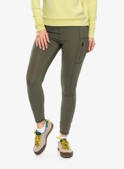 Legginsy damskie Craghoppers NosiLife Adeena. Zielone legginsy Craghoppers, bez wzorów, z materiału. Za 398.19 zł.