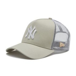 Czapka z daszkiem New Era. Brązowe czapki z daszkiem New Era, bez wzorów. Za 129.99 zł.