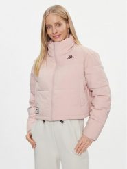 Kappa Kurtka puchowa Authentic Gasita 371F65W Różowy Oversize. Czerwone kurtki Kappa, na zimę, l, bez wzorów, z puchu, bez kaptura. Za 549.99 zł.
