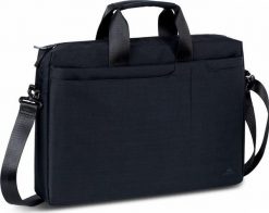 Torba Rivacase 8335 czarna. Czarne torby na laptopa RivaCase, bez wzorów, na ramię. Za 209.00 zł.
