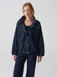 OPUS Kurtka przejściowa w kolorze granatowym rozmiar: 38. Niebieskie kurtki Opus, bez wzorów, bez kaptura. Za 304.99 zł.