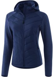 Kurtka damska Erima matelassée. Niebieskie kurtki Erima, bez wzorów, z materiału, sportowe, z kapturem. Za 336.00 zł.
