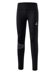 Erima Legginsy w kolorze czarnym do biegania rozmiar: 36. Czarne legginsy Erima, bez wzorów, z materiału, sportowe. Za 148.96 zł.