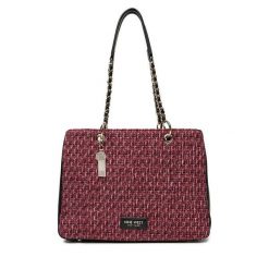Torebka Nine West. Czerwone torebki klasyczne Nine West, bez wzorów, klasyczne, bez dodatków. Za 209.99 zł.