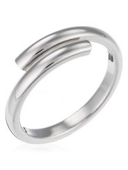 OR ÉCLAT Złoty pierścionek "Frôlage" rozmiar: 50. Szare pierścionki Or Éclat, złote. Za 652.99 zł.