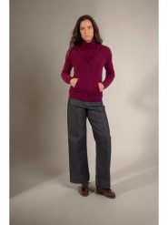 Perfect Cashmere Kaszmirowy kardigan "Emma" w kolorze bordowym rozmiar: XXL. Czerwone swetry Perfect Cashmere, xxl, bez wzorów, z kaszmiru, bez ramiączek. Za 410.94 zł.