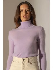 Perfect Cashmere Kaszmirowy golf "Ashley" w kolorze fioletowym rozmiar: XL. Różowe swetry Perfect Cashmere, xl, bez wzorów, z kaszmiru, bez ramiączek. Za 228.92 zł.