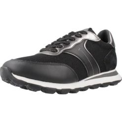 Buty GEOX D SPHERICA VSERIES Czarny. Czarne buty trekkingowe Geox, ze skóry, bez zapięcia. Za 440.99 zł.