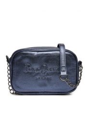 Pepe Jeans Torebka PL031577 Niebieski. Niebieskie listonoszki Pepe Jeans, bez wzorów, z jeansu, bez dodatków. Za 169.99 zł.
