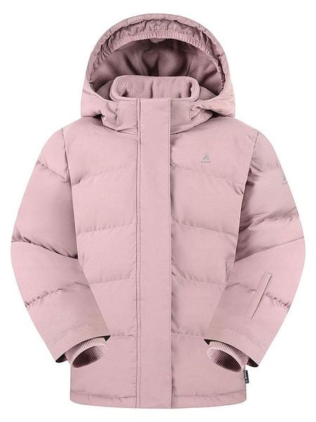 Kamik Parka "Millie" w kolorze jasnoróżowym rozmiar: 152. Różowe płaszcze Kamik, m, bez wzorów, z polaru, bez kaptura. Za 319.88 zł.