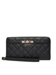 Guess Portfel Idra Slg SWGG81 57146 Czarny. Czarne portfele Guess, z aplikacjami, ze skóry. Za 249.99 zł.