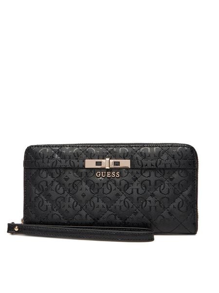 Guess Portfel Idra Slg SWGG81 57146 Czarny. Czarne portfele Guess, z aplikacjami, ze skóry. Za 249.99 zł.
