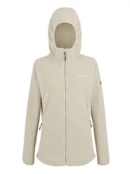 Regatta Kurtka polarowa "Elinn" w kolorze kremowym rozmiar: 42. Brązowe kurtki Regatta, bez wzorów, z polaru, bez kaptura. Za 126.75 zł.