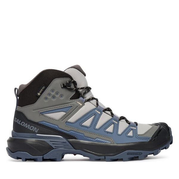 Trekkingi Salomon. Szare buty trekkingowe Salomon, bez zapięcia. Za 709.99 zł.