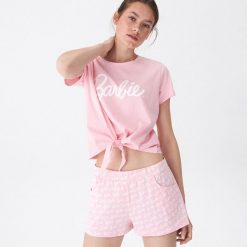 Dwuczęściowa piżama Barbie - Różowy. Piżamy marki House. Za 69.99 zł.