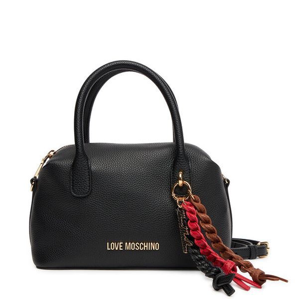 Torebka LOVE MOSCHINO. Czarne torebki klasyczne Love Moschino, bez wzorów, klasyczne, bez dodatków. Za 629.99 zł.