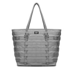 Torebka Reebok. Szare shopper bag Reebok, bez wzorów, bez dodatków. Za 149.99 zł.
