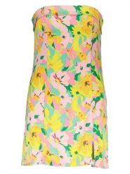 Gina Tricot Sukienka ze wzorem rozmiar: 36. Sukienki Gina Tricot, bez wzorów, bez kołnierzyka, bez ramiączek, mini. Za 30.78 zł.