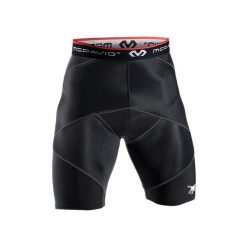 Dorosły Piłka Nożna Bielizna Ochronna McDavid Cross Compressieshort, Czarny. Czarna bielizna termoaktywna damska MCDAVID, bez wzorów, bez ramiączek, do piłki nożnej. Za 284.50 zł.
