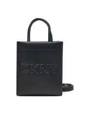 DKNY Torebka R44AZI34 Czarny. Czarne torebki klasyczne DKNY, bez wzorów, ze skóry, bez dodatków. Za 279.99 zł.
