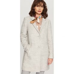 Płaszcz z domieszką wełny - Jasny szar. Płaszcze marki Reserved. Za 159.99 zł.