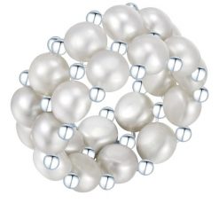 Valero Pearls Pierścionek z perłą srebro wysokiej próby Perła hodowlana słodkowodna srebrny Pierścionki 1 ct Damski. Szare pierścionki Valero Pearls, z perłą, srebrne. Za 169.99 zł.