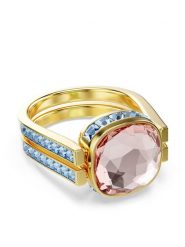 Swarovski Pierścionek Chroma 5706304 Złoty. Żółte pierścionki Swarovski, metalowe. Za 599.99 zł.