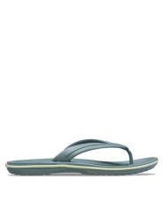Crocs Japonki Crocband Flip 11033 Zielony. Zielone japonki Crocs, bez wzorów, z tworzywa sztucznego. Za 129.99 zł.