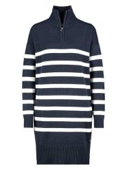 Fresh Made Sukienka w kolorze granatowym rozmiar: XL. Niebieskie sukienki Fresh Made, xl, bez wzorów, bez kołnierzyka, bez ramiączek, midi. Za 113.99 zł.