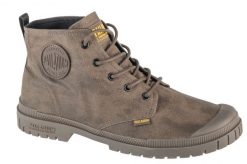 Buty sportowe Sneakersy unisex, Pampa SP20 Hi Wax. Brązowe buty treningowe Palladium, bez wzorów, z materiału, bez zapięcia, trekkingowe. Za 309.75 zł.