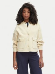 Tommy Hilfiger Bluza WW0WW48730 Beżowy jasny Relaxed Fit. Brązowe bluzy Tommy Hilfiger, xl, bez wzorów, z bawełny, bez kaptura. Za 699.99 zł.