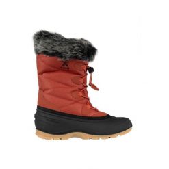 Buty zimowe damskie Kamik Momentum 3 Women. Czarne buty trekkingowe Kamik, na zimę, bez zapięcia. Za 479.99 zł.