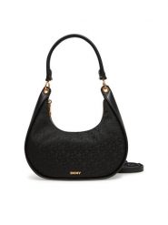 DKNY Torebka R44EFI49 Czarny. Czarne torebki klasyczne DKNY, bez wzorów, z materiału, bez dodatków. Za 559.99 zł.