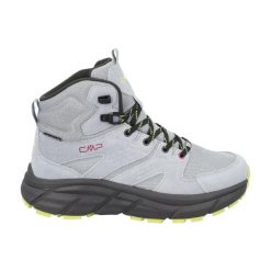 Damskie buty trekkingowe CMP Kamsel Mid. Szare buty trekkingowe CMP, z gumy, bez zapięcia. Za 388.05 zł.