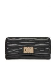 Furla Duży Portfel Damski 1927 PCV0ACO BX3221 O6000 Czarny. Czarne portfele Furla, bez wzorów, ze skóry. Za 759.99 zł.