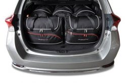 Torby Do Bagażnika Toyota Auris Touring Sports 2013-2018 5Szt Kjust. Czarne torby podróżne KJUST, bez wzorów, z kauczuku. Za 1,520.00 zł.