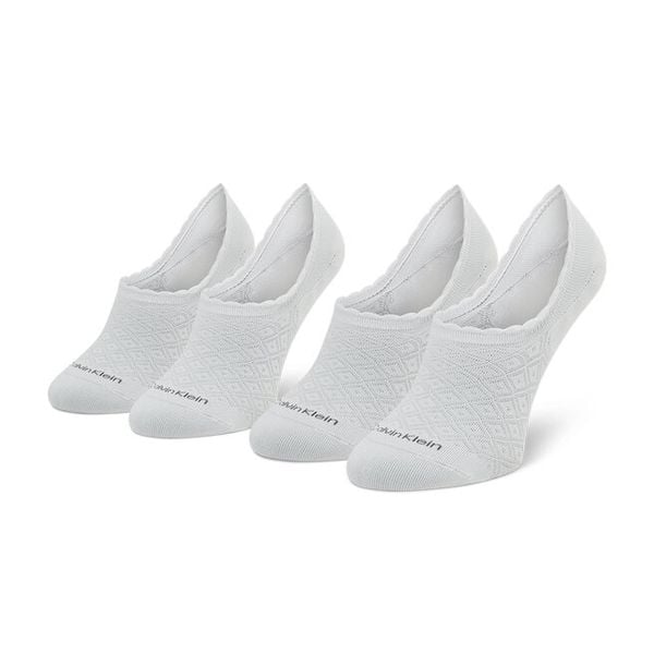 Stopki Calvin Klein. Białe skarpetki Calvin Klein, bez wzorów. Za 59.99 zł.